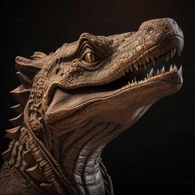 3D model Sarcosuchus (STL)